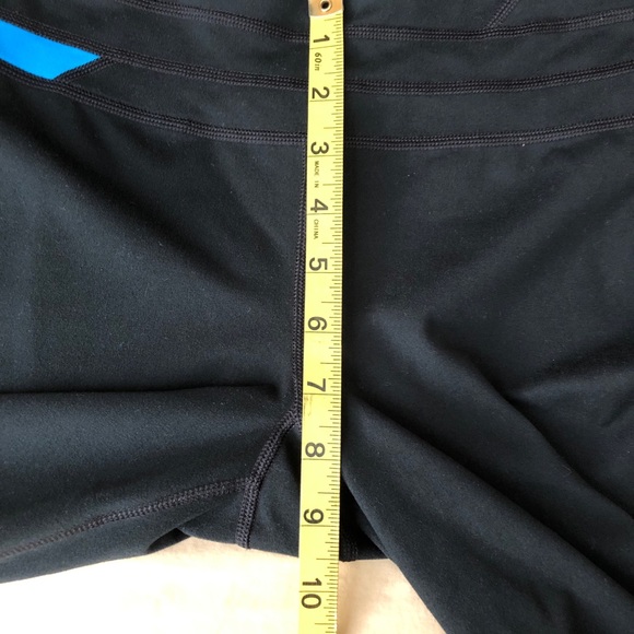 SOLD UA Workout pants underarmour Sm/p black blue - Picture 7 of 10